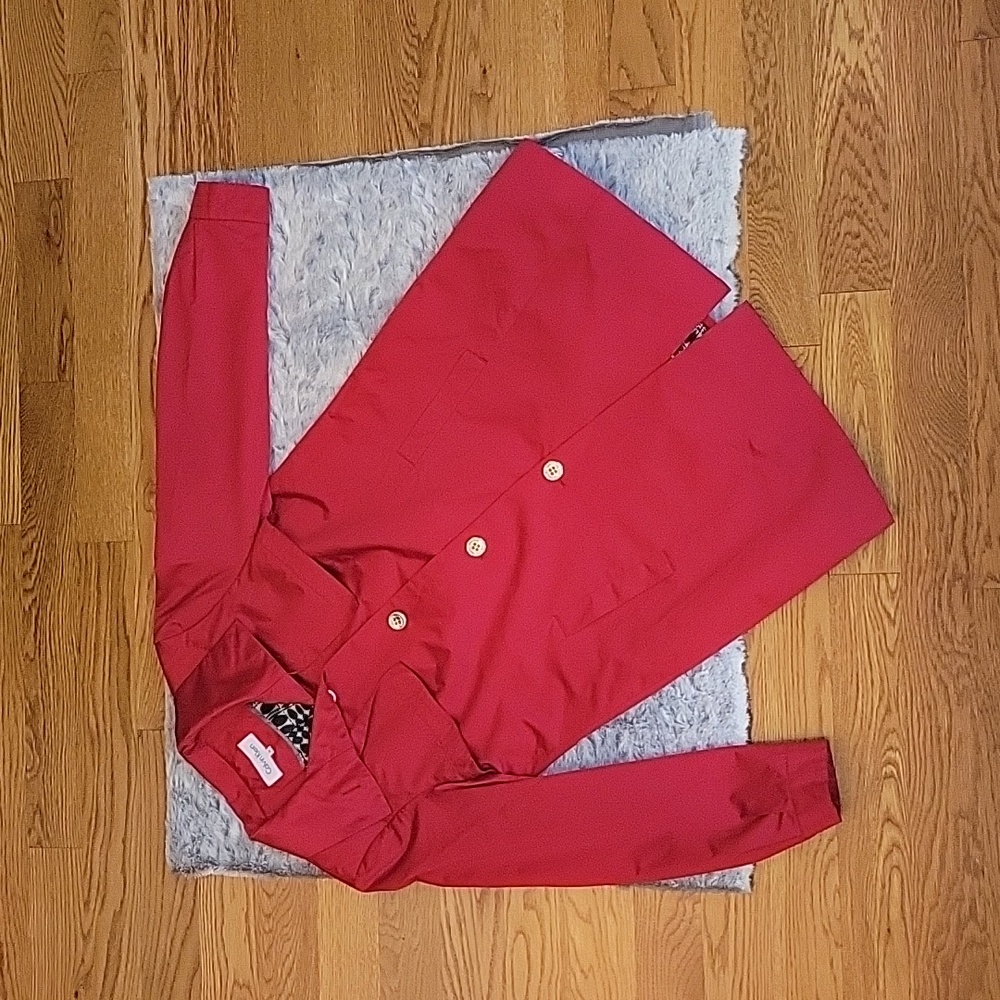 Calvin Klein Red Jacket, Women's Medium, Great Condition